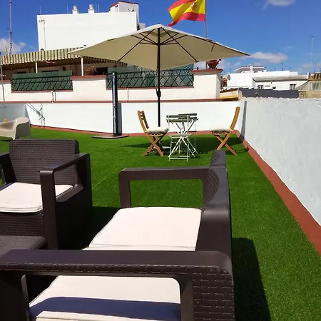 Casa Palacio La Lola Y Ole Gran Terraza 아파트 헤레스